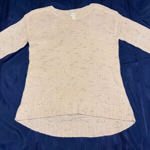 Chico's Blush Scoop-Neck Knit Pullover